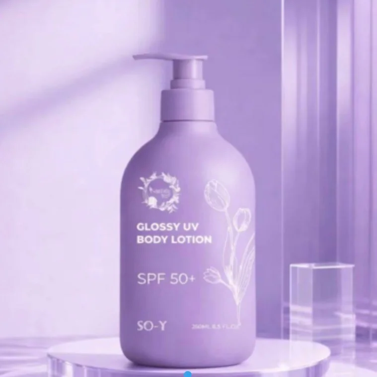 SO-Y GLOSSY UV BODY LOTION