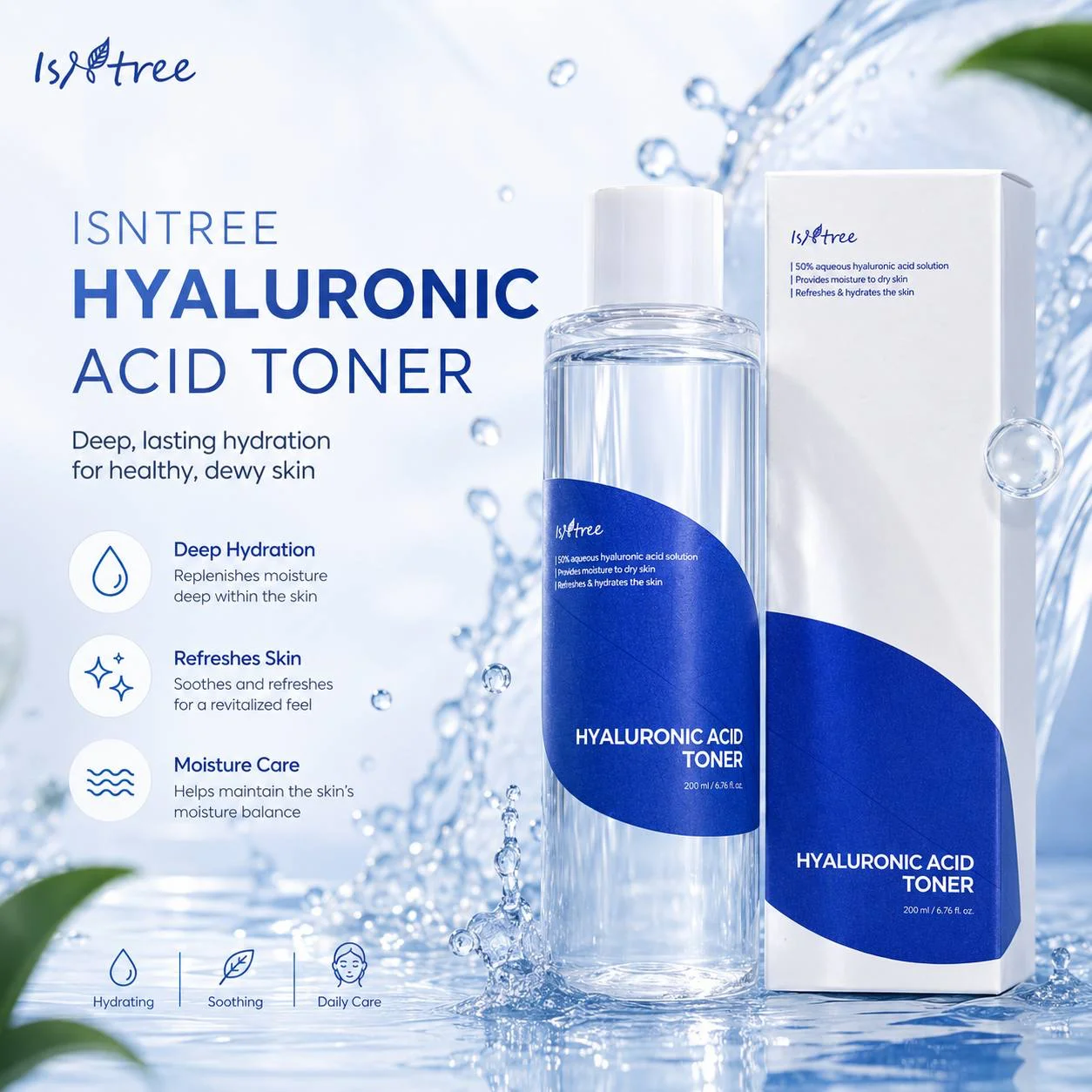 HYALURONIC ACID TONER ISNTREE