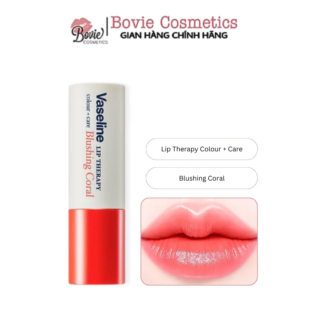 LIP THERAPY BLUSHING CORAL VASELINE