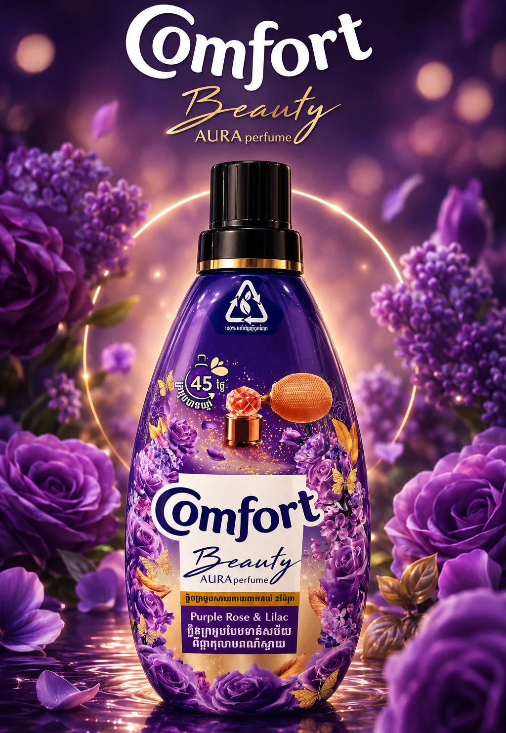 COMFORT AURA PURPLE ROSE