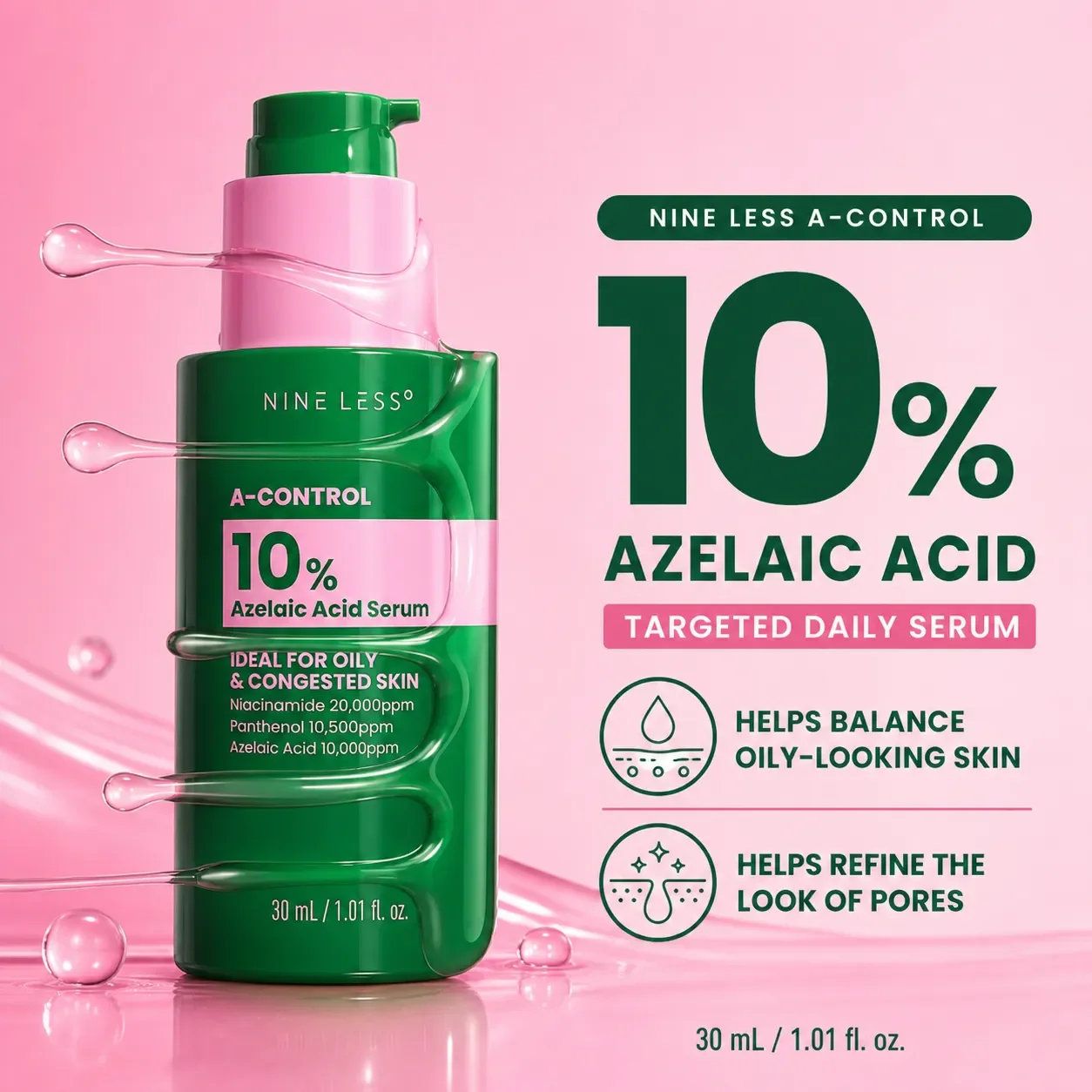 A-CONTROL AZELAIC ACID 10% NINELESS