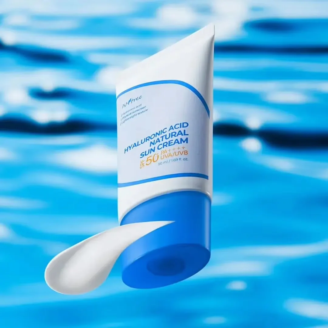 HYALURONIC ACID NATURAL SUN CREAM ISNTREE