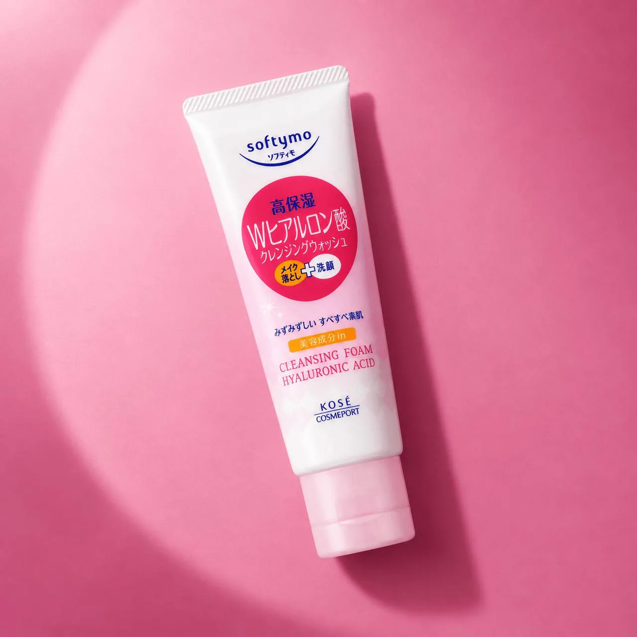 SOFTYMO CLEANSING FOAM HYALURONIC ACID KOSE COSMEPORT