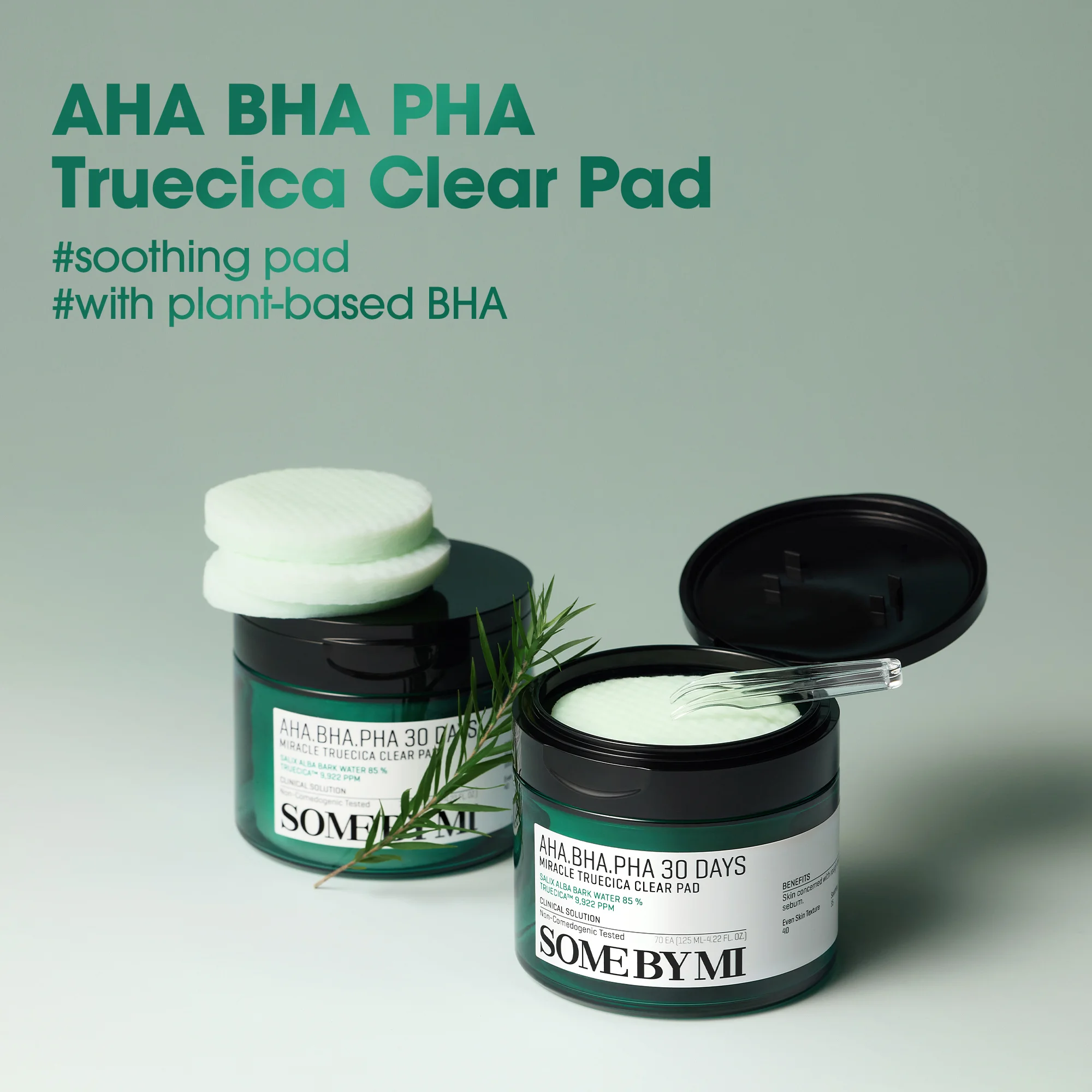 AHA.BHA.PHA 30 DAYS MIRACLE TRUECICA CLEAR PAD SOME BY MI