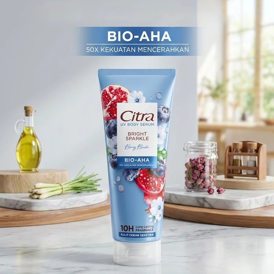 CITRA UV BODY SERUM BRIGHT SPARKLE BERRY BLUSH
