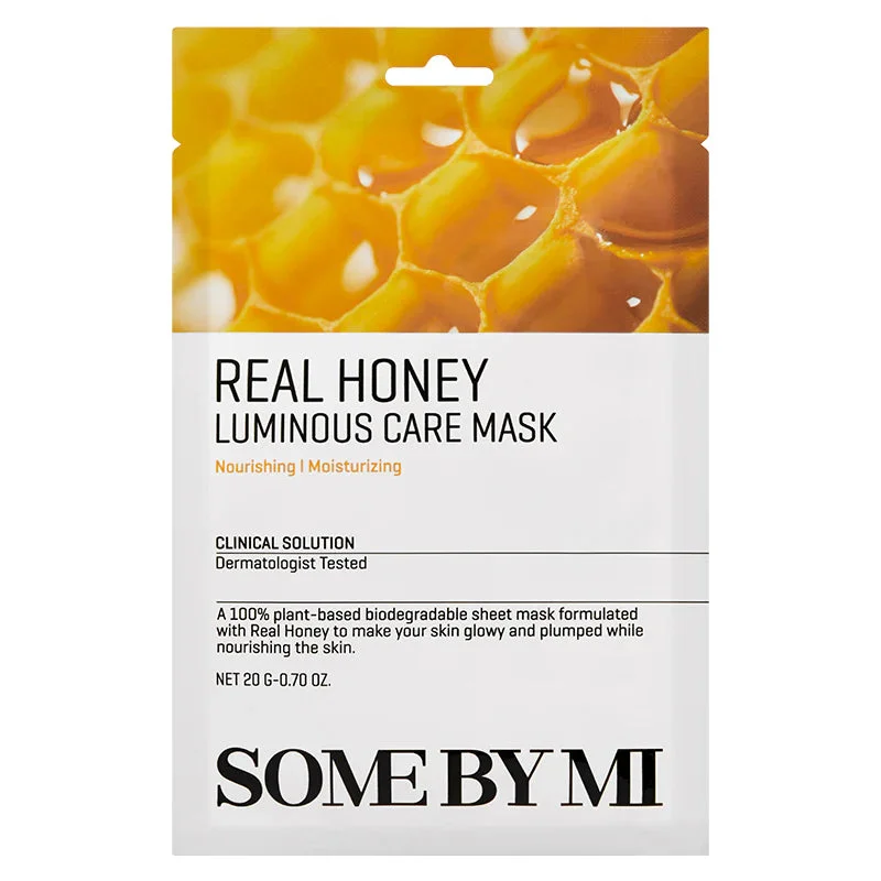 REAL HONEY LUMINOUS CARE MASK SOME BY MI