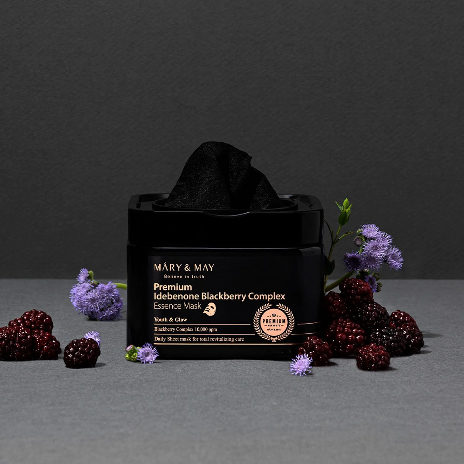 PREMIUM IDEBENONE BLACK BERRY COMPLEX ESSENCE MASK