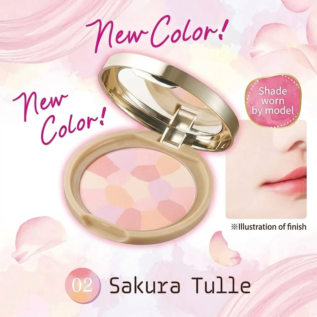 02 FACE POWDER ABLOOM CANMAKE TOKYO