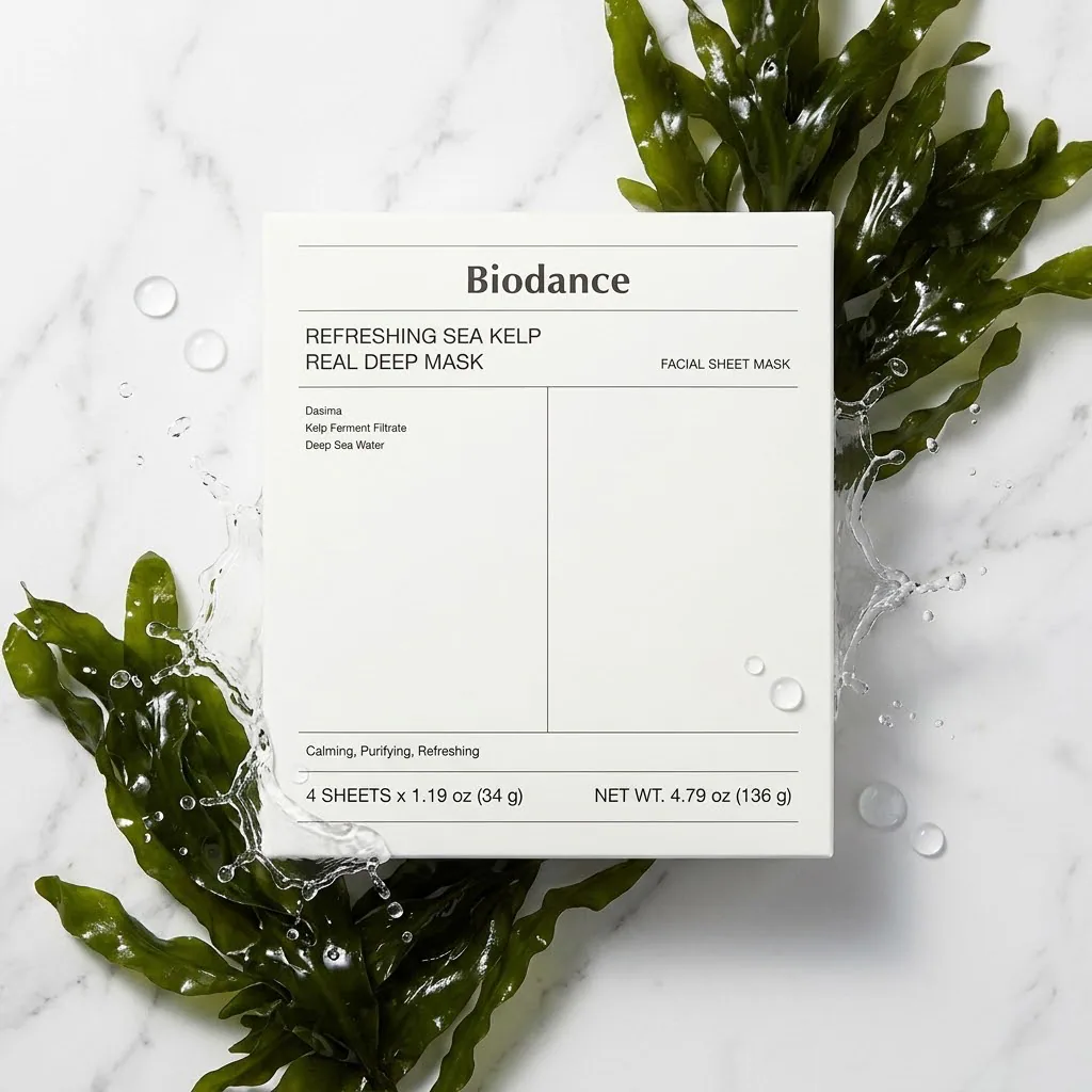 GREEN BIODANCE REFRESHING SEA KELP REAL DEEP MASK