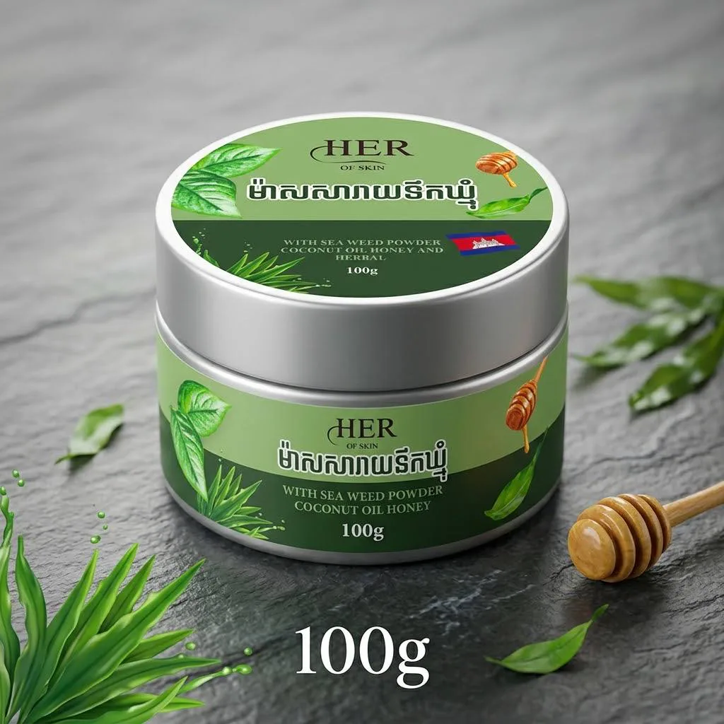 100G ម៉ាសសារាយ​ទឺកឃ្មុំ​ HER OF SKIN