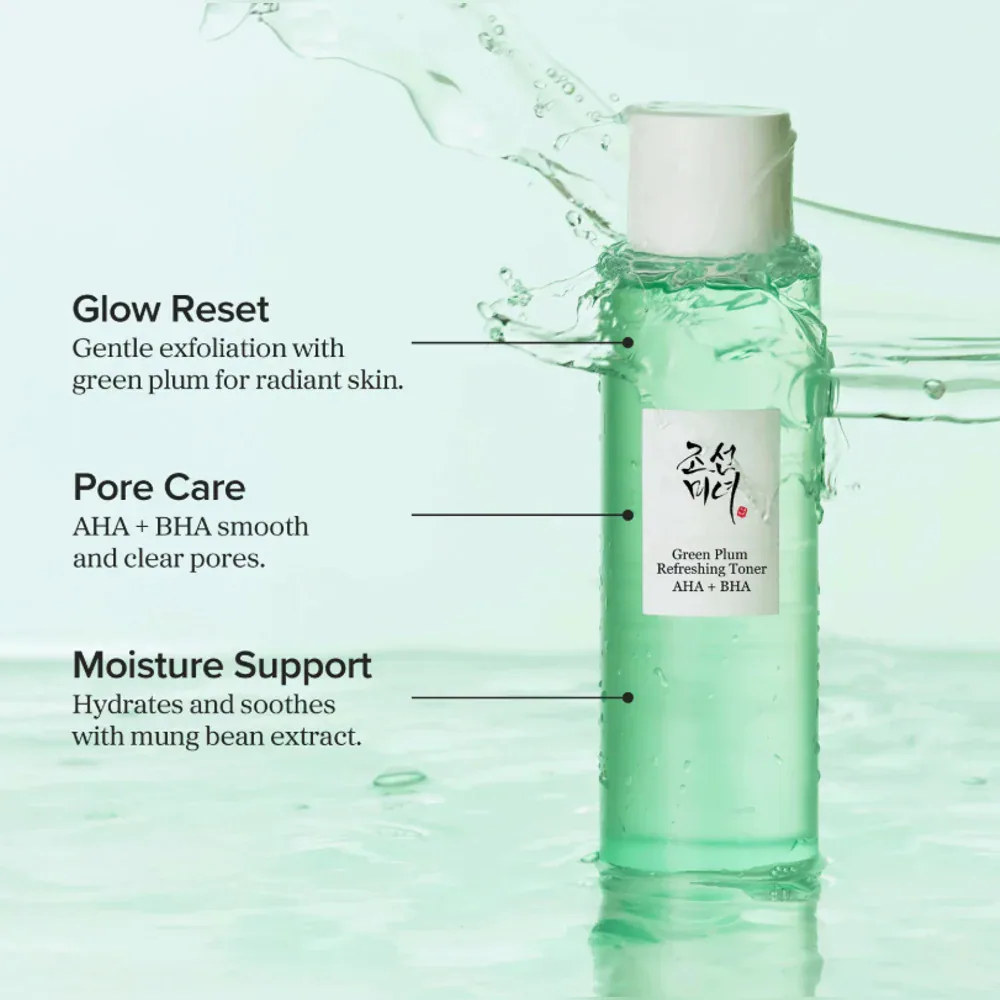 GREEN PLUM REFRESHING TONER AHA+BHA BOJ