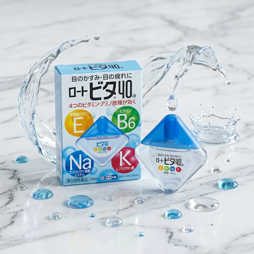 ROHTO COOL 40 ALPHA EYE DROPS