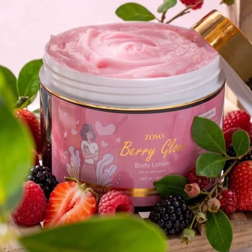 BERRY GLOW BODY LOTION ZOSO