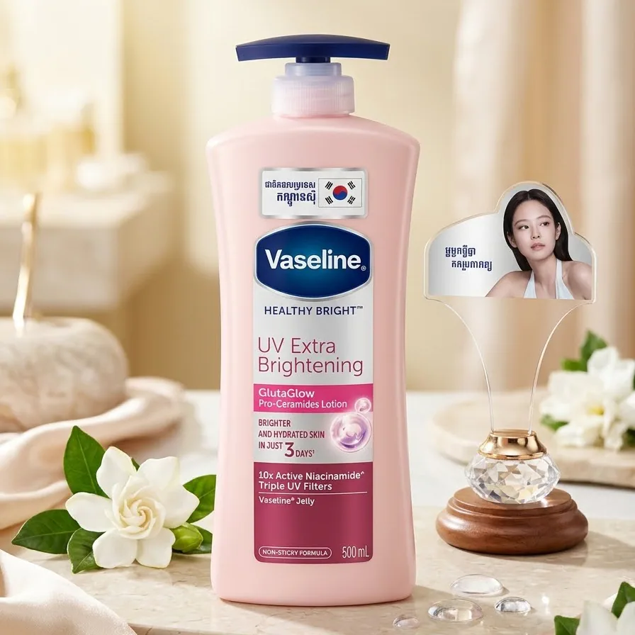 UV EXTRA BRIGHTNING GLUTA GLOW PRO-CERAMIDES LOTION VASELINE