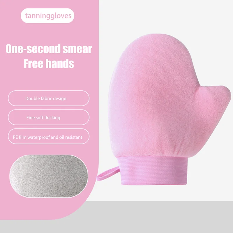 GLOVE FOR APPLYING LOTION TANNING GLOVE