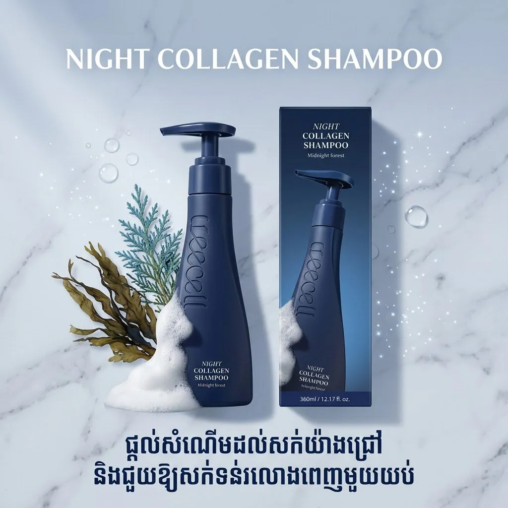 TREECELL NIGHT COLLAGEN SHAMPOO MIDNIGHT FOREST