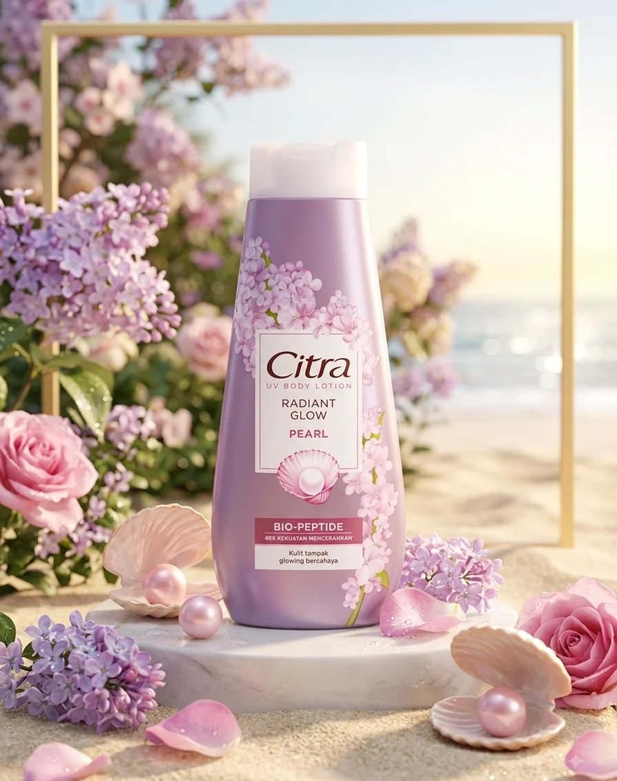 210ml CITRA UV BODY LOTION GLOW PEARL