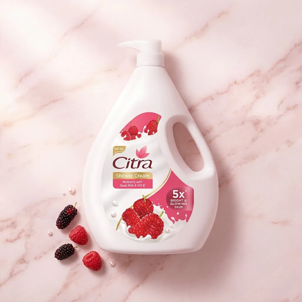 SHOWER CREAM MULBERRY WITH GOAT MILK & VIT-E CITRA