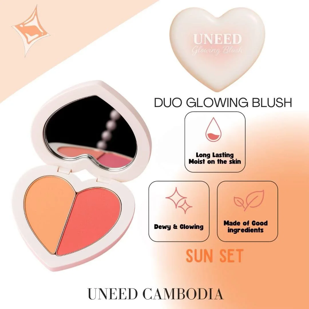 GLOWING BLUSH SUN SET UNEEED