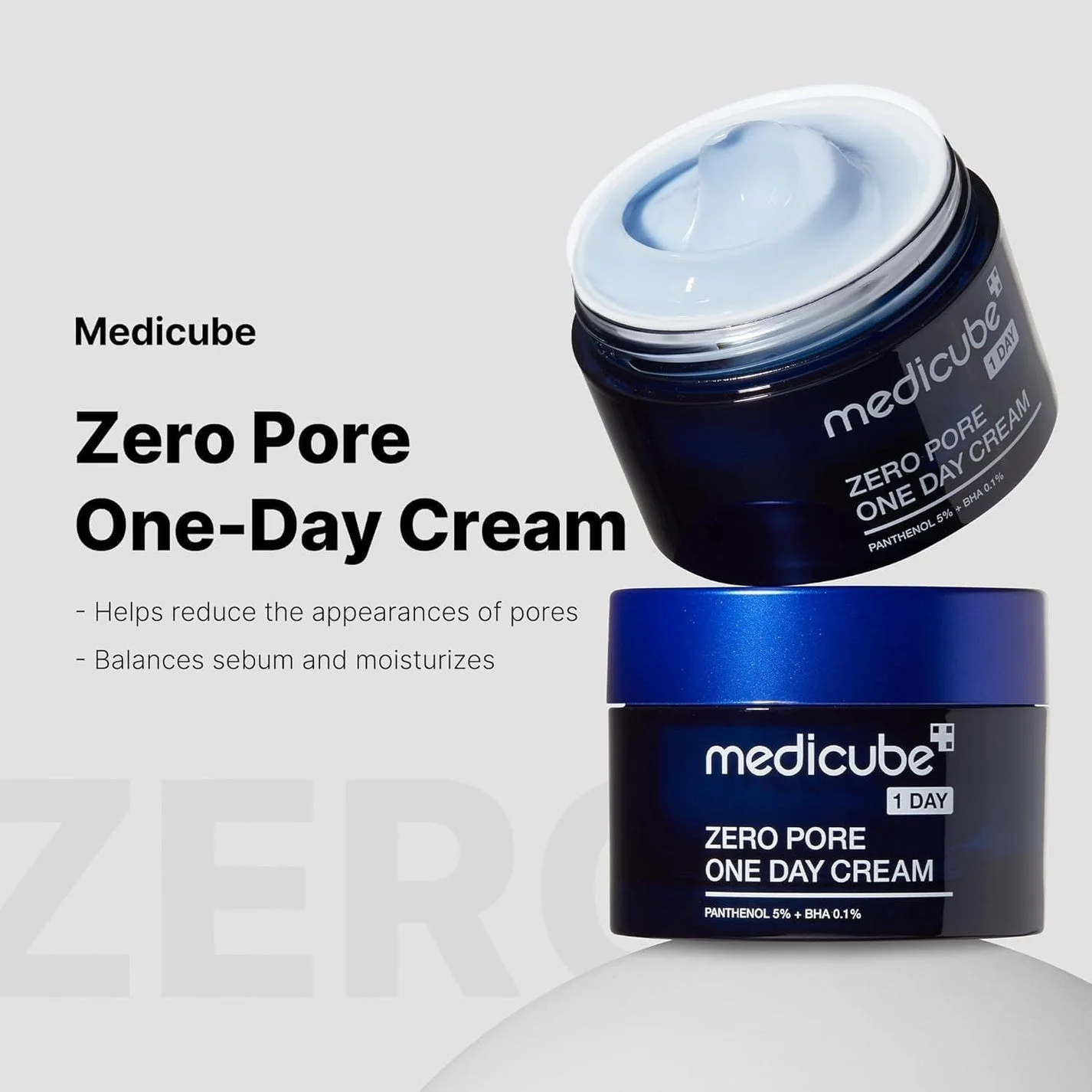ZERO PORE ONE DAY CREAM MEDICUBE