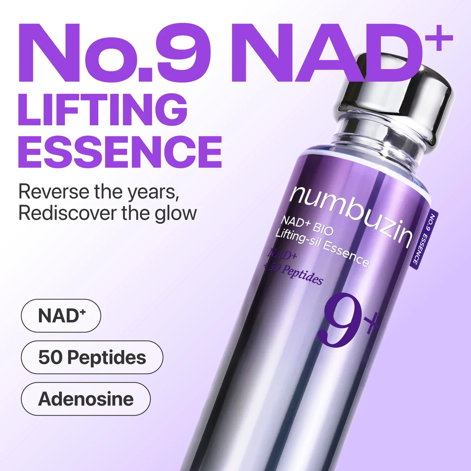 30ml NO.9 NAD+ BIO LIFTING-SIL ESSENCE NUMBUZIN