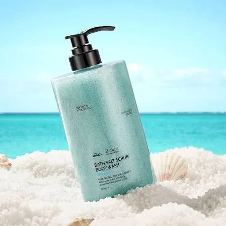BATHPA BATH SALT SCRUB BODY WASH SALTY SEA