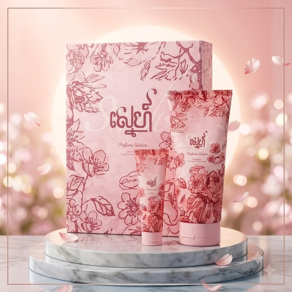 ROSY VIOLET PERFUME LOTION SNEH/ស្នេហ៍