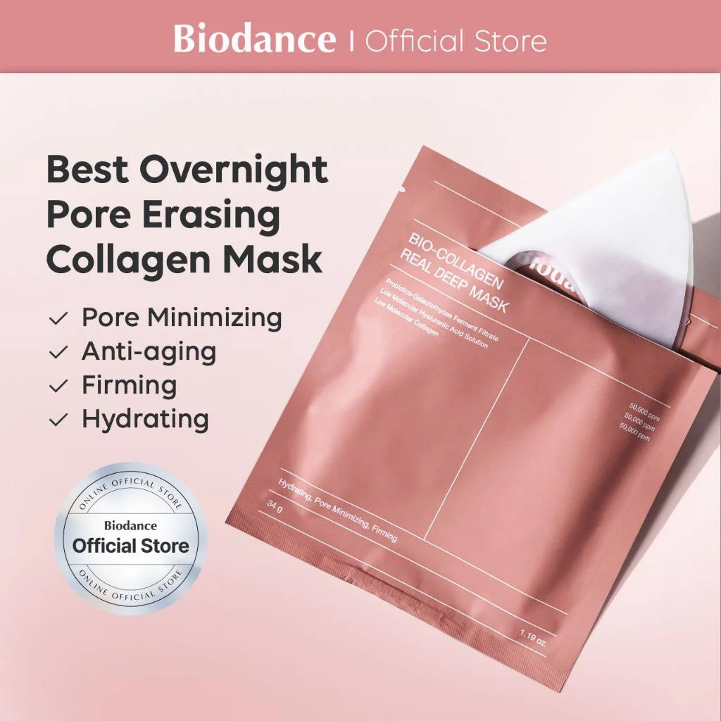 BIO COLLAGEN REAL DEEP MASK FACIAL SHEET MASK BIODANCE