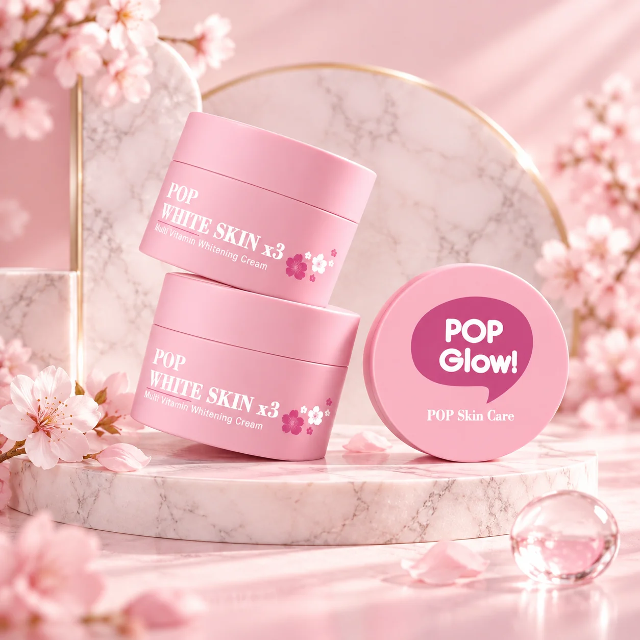WHITE SKIN x3 MULT VITAMIN WHITENING CREAM POP