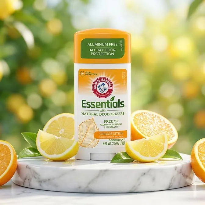 ARM & HAMMER ESSENTIALS DEODORANT - ORANGE CITRUS