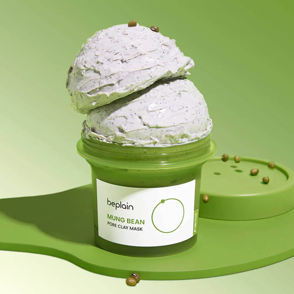 MUNG BEAN PORE CLAY MASK BEPLAIN