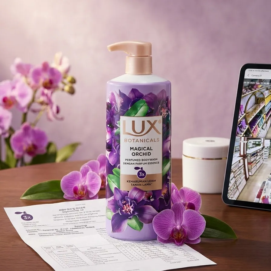 LUX BOTANICALS MAGICAL ORCHID PERFUMED BODY WASH