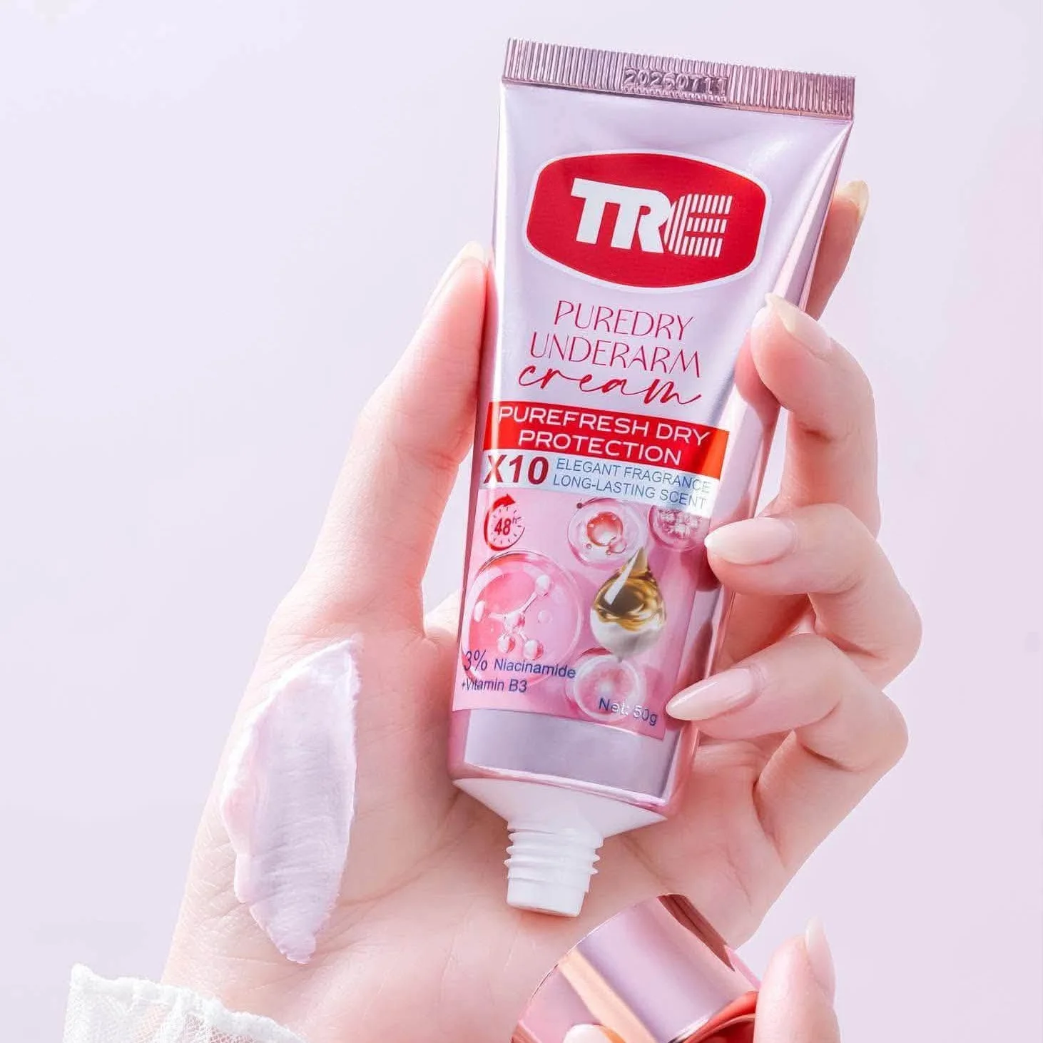 PUREFRESH DRY PROTECTION UNDERARM CREAM TRE BRAND