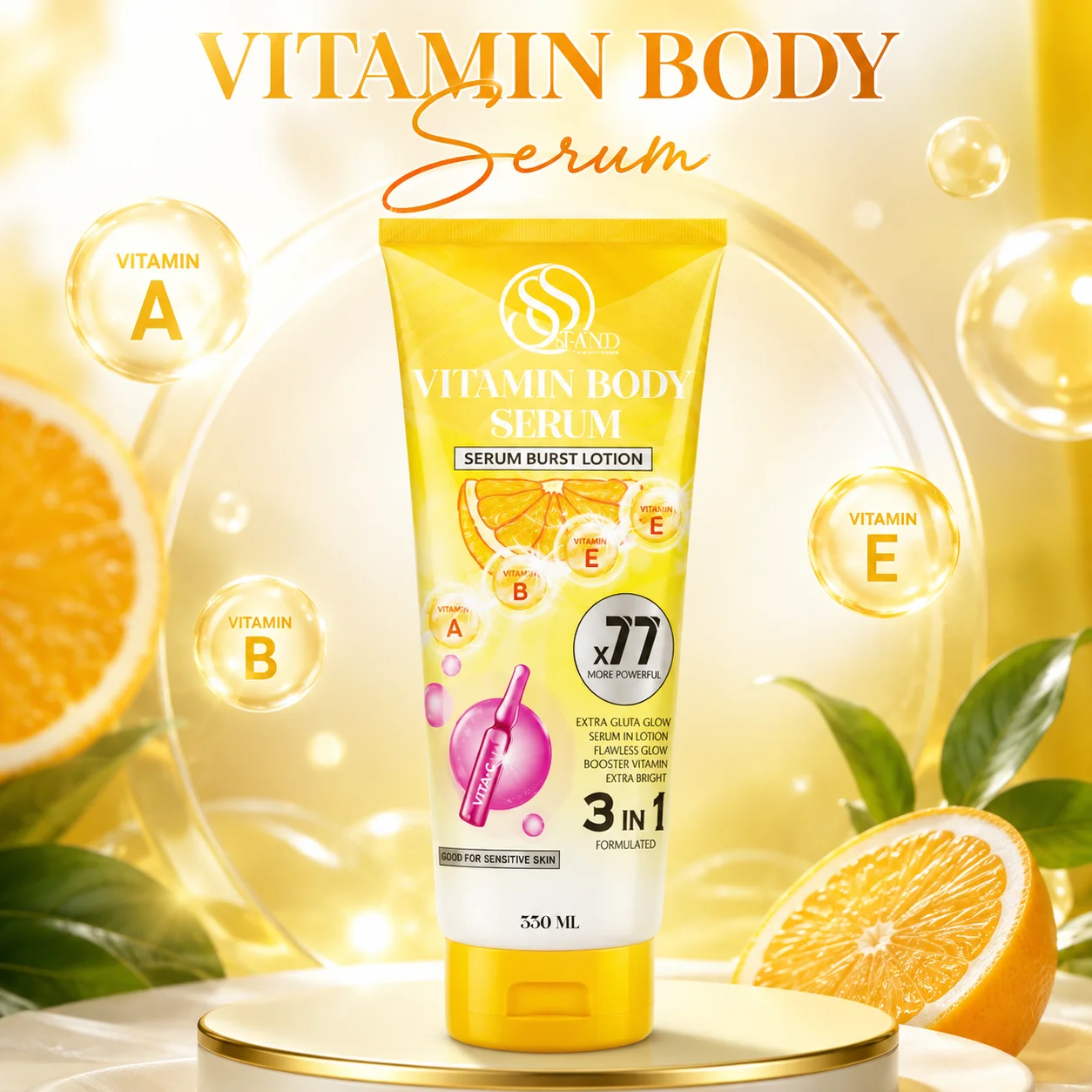 BURST VITAMIN BODY SERUM SSTAND