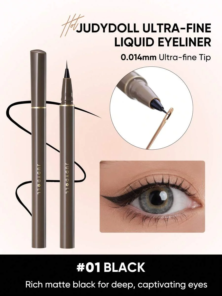 01 JUDYDOLL SKINNY LIQUID EYELINER BLACK