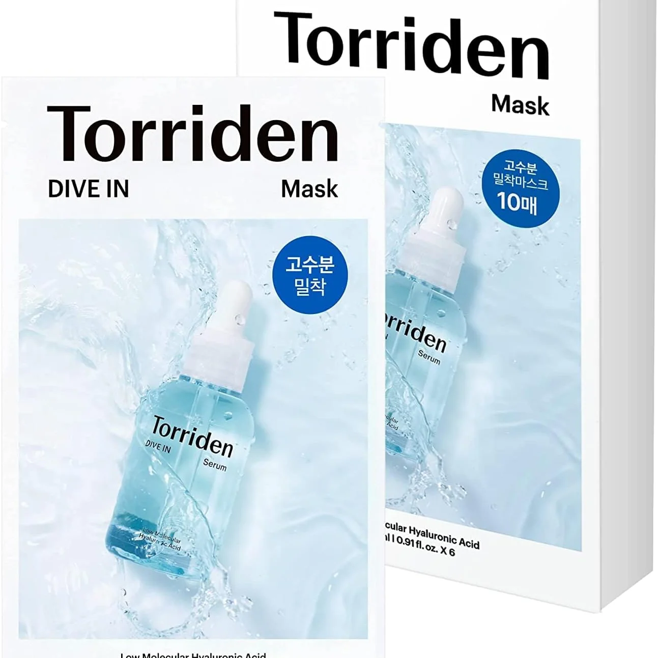 DIVE IN LOW MOLECLAR HYALURONIC ACID MASK TORRIDEN