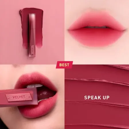 #01 SPEAK UP VELVET LIP TINT PLUSH 3CE