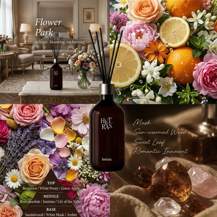 FLOWER PARK PREMIUM DIFFUSER HETRAS