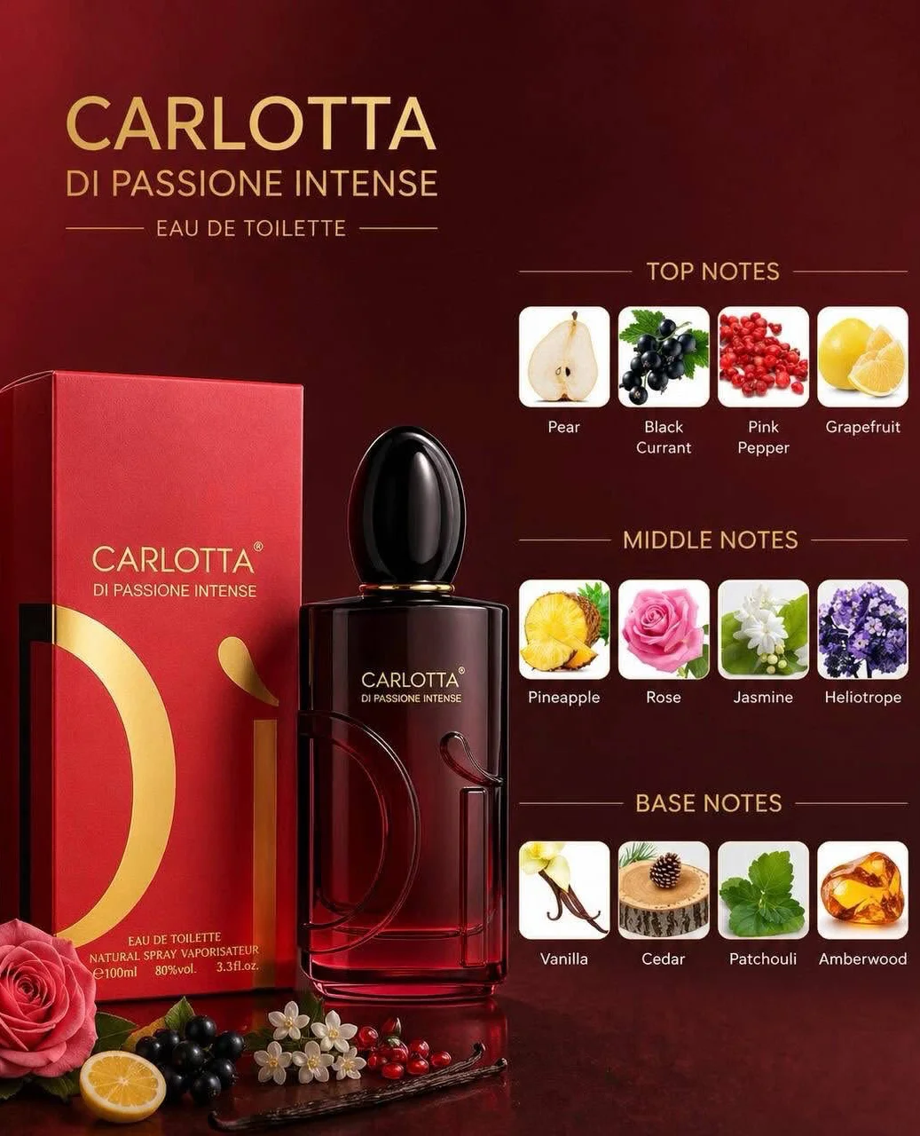 CARLOTTA DI PASSIONE INTENSE PERFUME