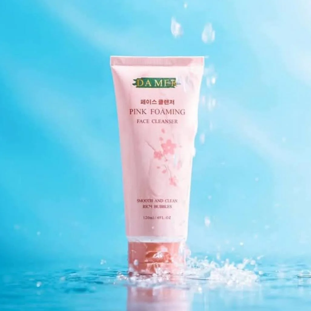 PINK FOAM FACE CLEANSER DA MER