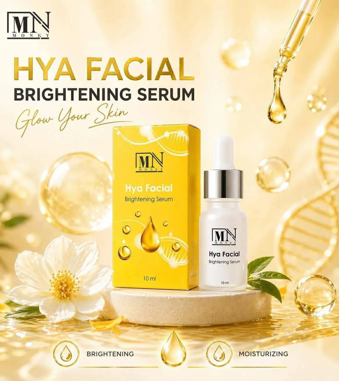 MN HYA FACIAL BRIGHTENING SERUM