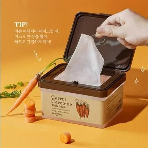 CARROT CAROTENE DAILY MASK SKINFOOD