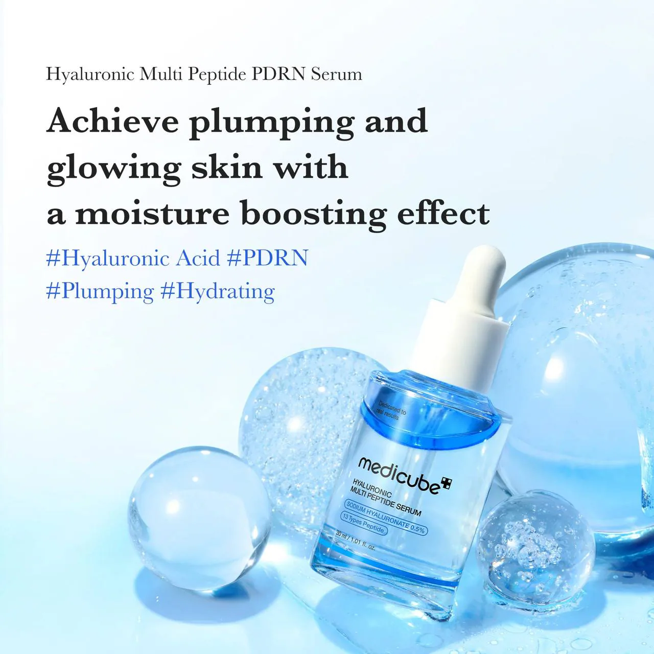 HYALURONIC MULTI PEPTIDE SERUM MEDICUBE