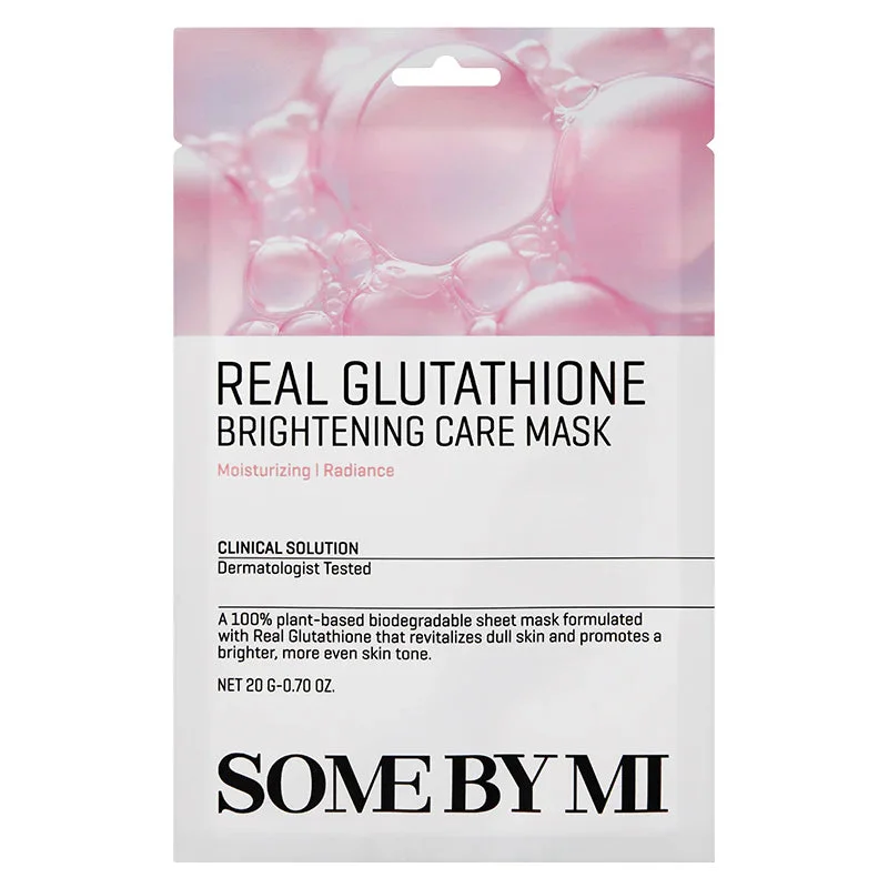 REAL GLUTATHIONE BRIGHTENING CARE MASK SOME BY MI