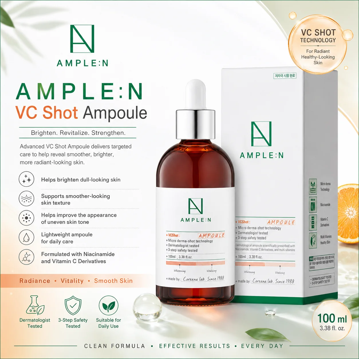 VC SHOT AMPOULE AMPLE : N