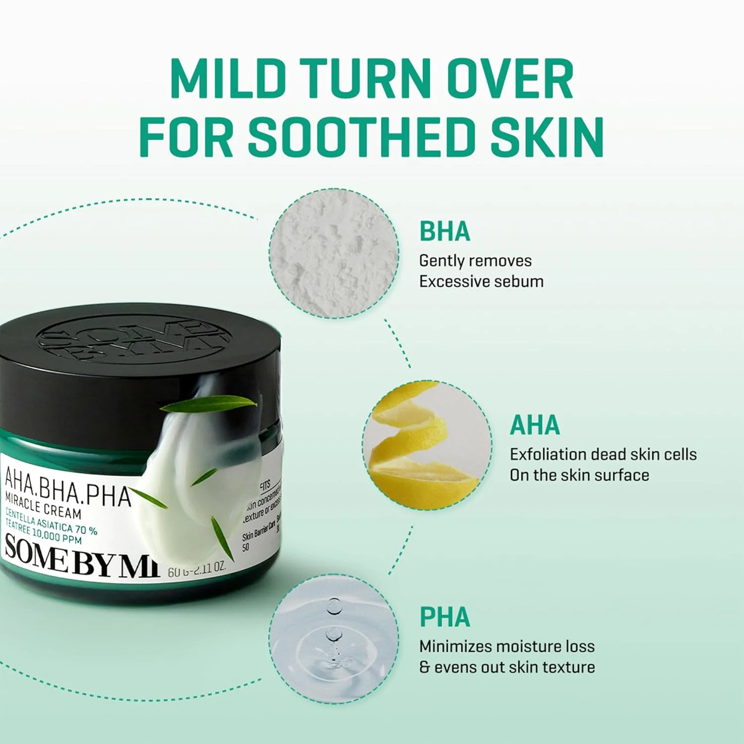 AHA BHA PHA MIRACLE CREAM SOME BY MI