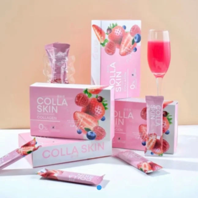 COLLAGEN MIXBERRY FLAVOUR DIETARY SUPPLEMENT PRODUCT COLLA SKIN