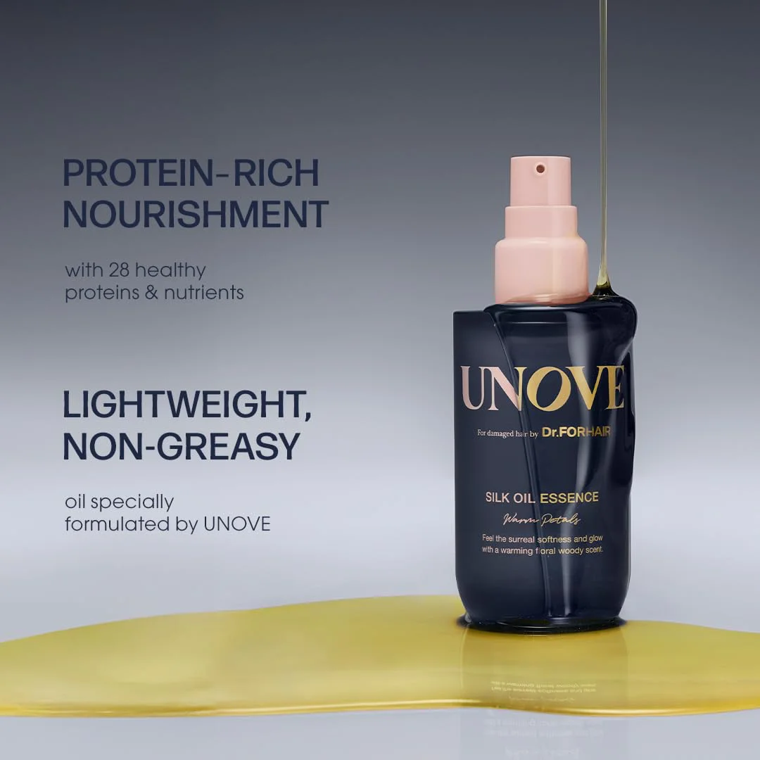 UNOVE SILK HAIR OIL TENDER BLOOM