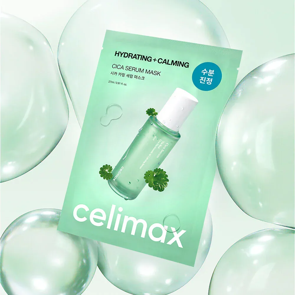 HYDRATING+CALMING CICA SERUM MASK CELIMAX