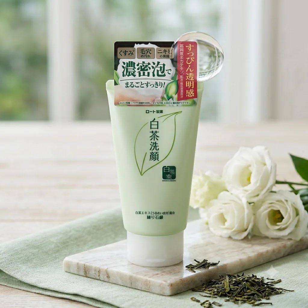 GREEN TEA FACE WASH SHIROCHASOU